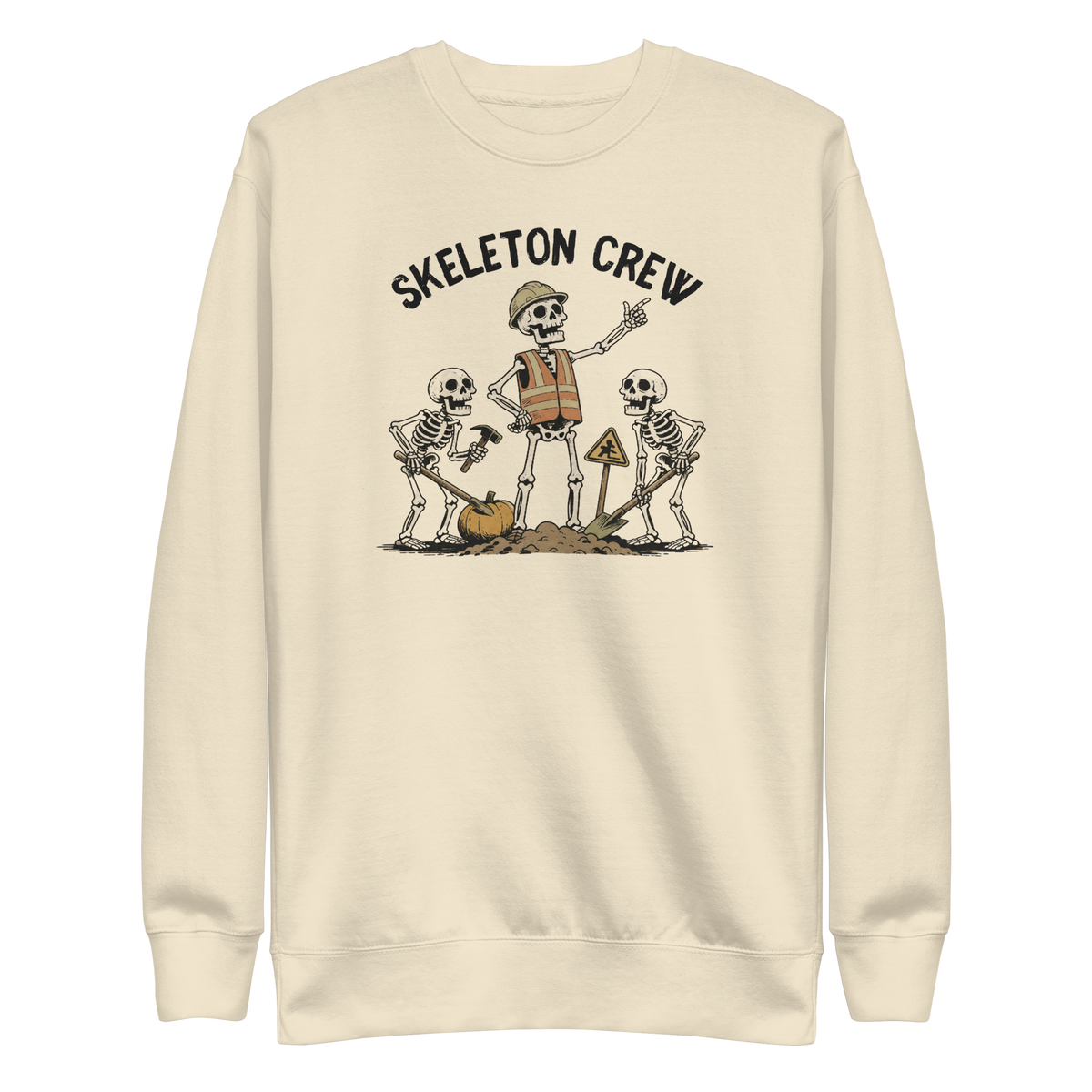 Skeleton Crew Sweatshirt - Bone