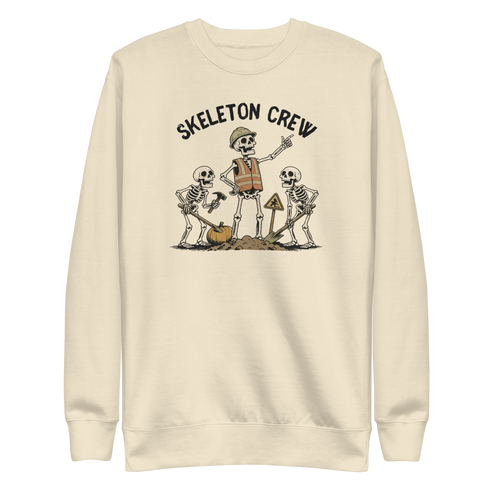 Skeleton Crew Sweatshirt - Bone