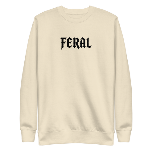 FERAL Sweatshirt - Bone