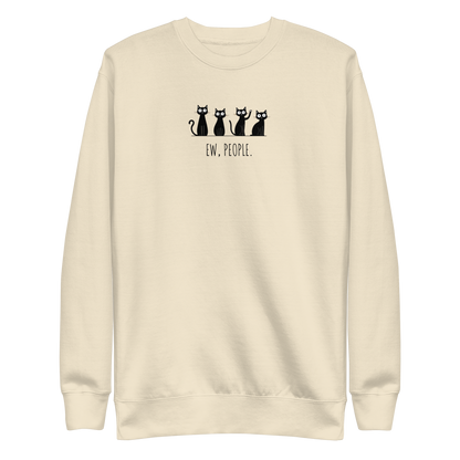 Ew, People Sweatshirt - Bone