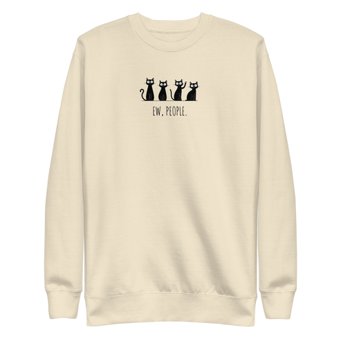 Ew, People Sweatshirt - Bone