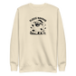 Fleece Navidad Sweatshirt in Bone, front