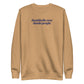 Dumbbells Over Dumb People Sweatshirt