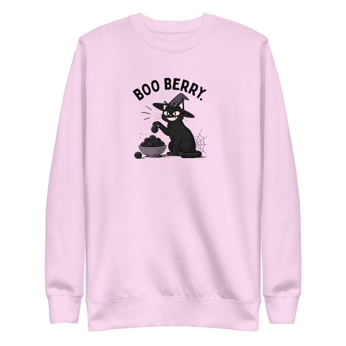 Boo Berry Sweatshirt in Lavender, front