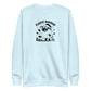 Fleece Navidad Sweatshirt in Sky Blue, front