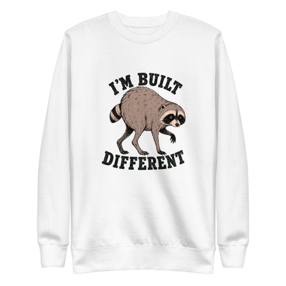 Jimothy: I'm Built Different Sweatshirt - White
