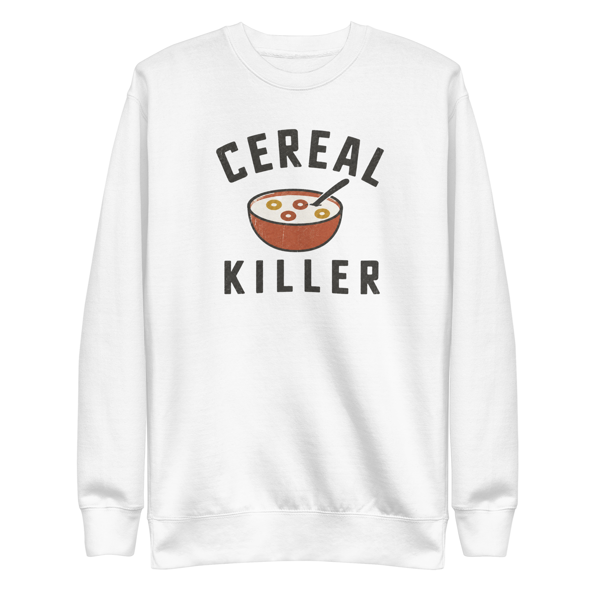 Cereal Killer Sweatshirt - White