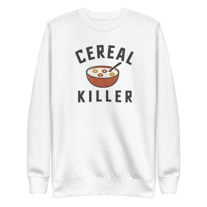 Cereal Killer Sweatshirt - White
