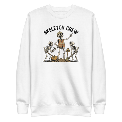 Skeleton Crew Sweatshirt - White