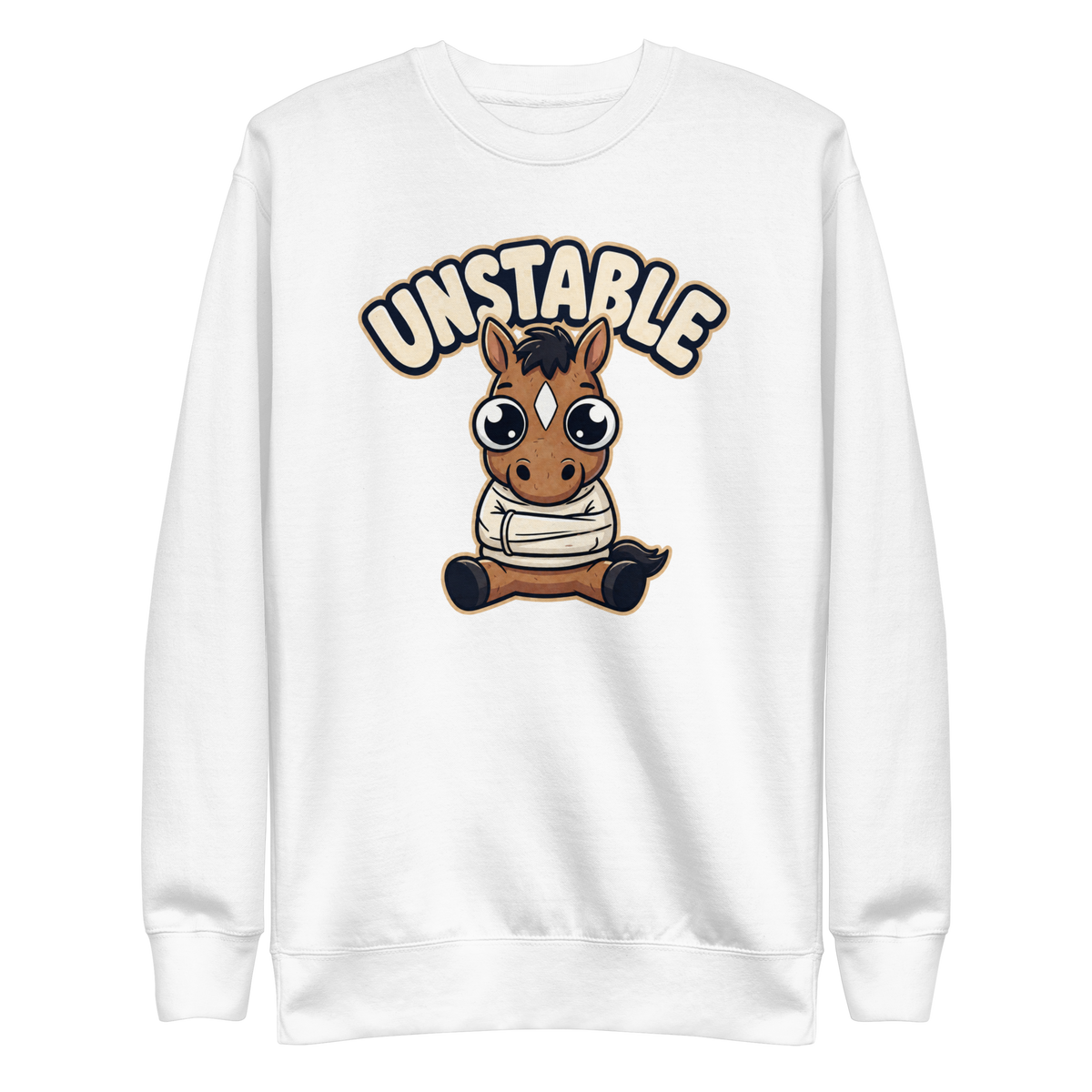 Unstable Sweatshirt - White