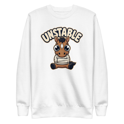 Unstable Sweatshirt - White