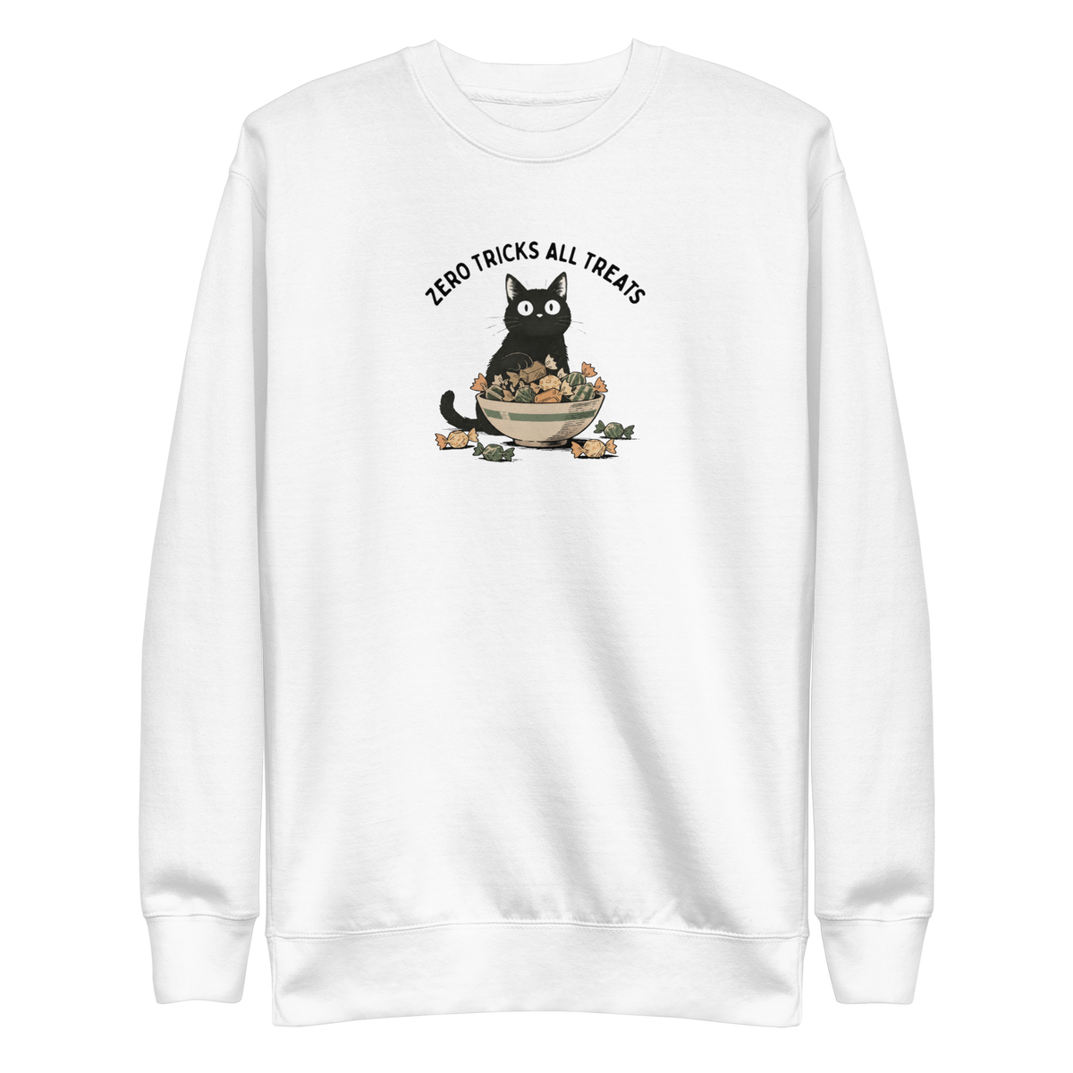 Zero Tricks All Treats Sweatshirt