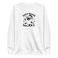 Fleece Navidad Sweatshirt in White, front
