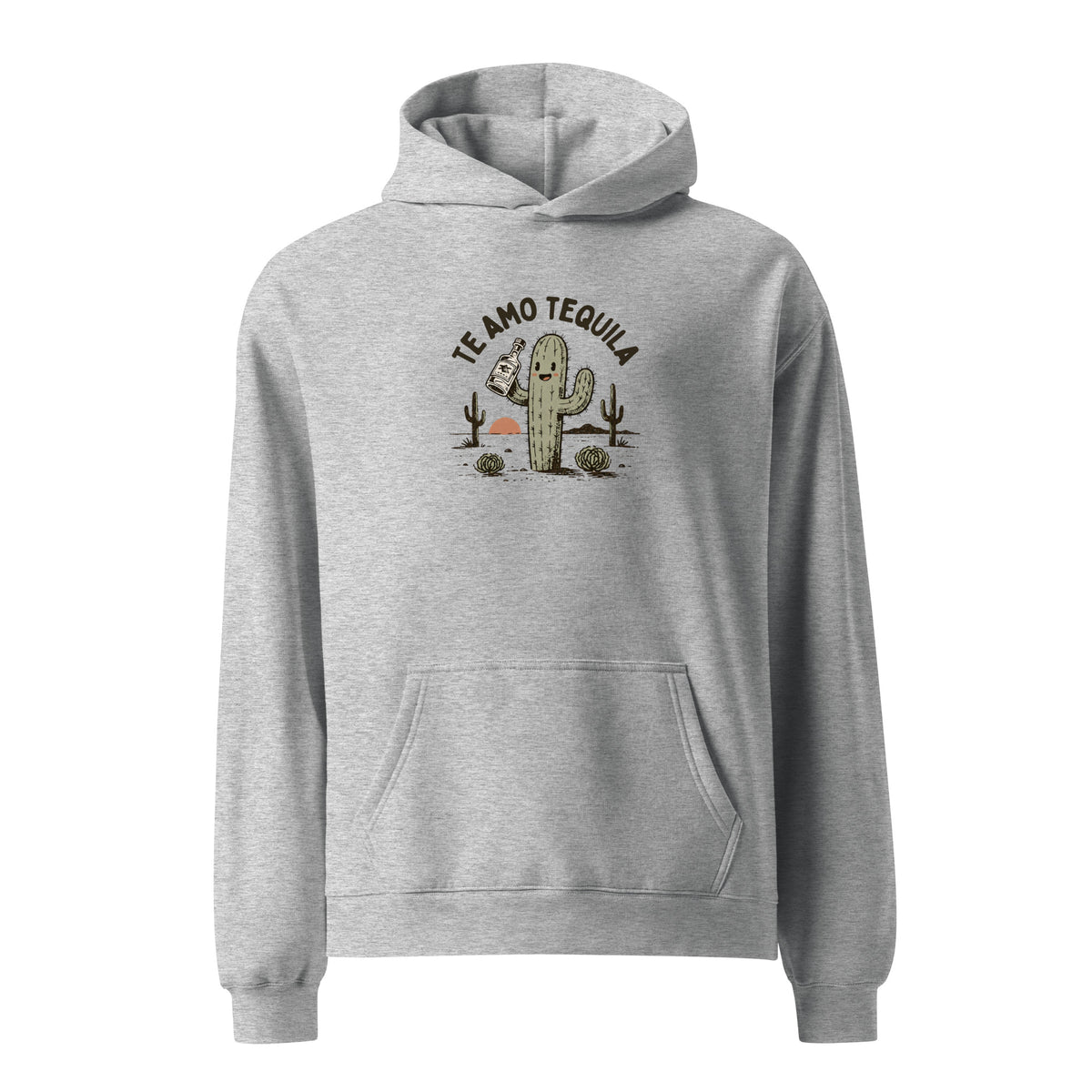 Te Amo Tequila Relaxed Fit Hoodie