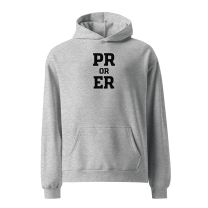 PR or ER Relaxed Fit Hoodie