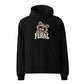 Feral Raccoon Relaxed Fit Hoodie
