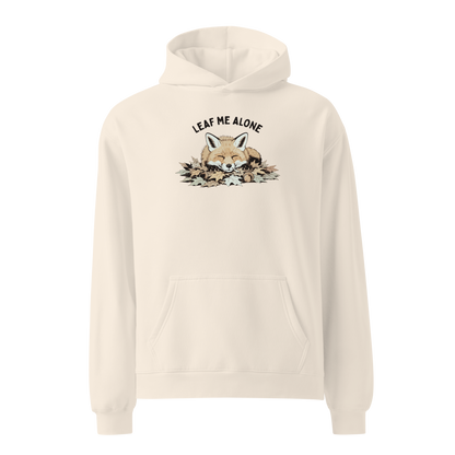 Leaf Me Alone (Fox) Relaxed Fit Hoodie