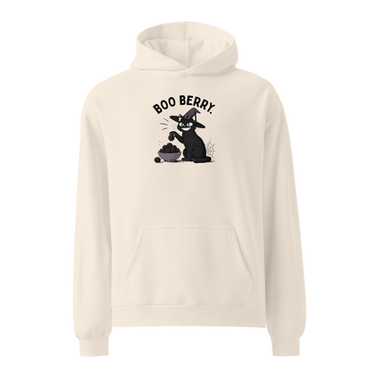 Boo Berry Hoodie in Bone, front