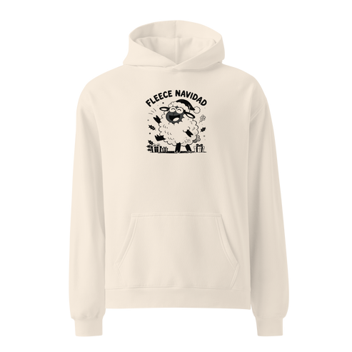 Fleece Navidad Relaxed Fit Hoodie