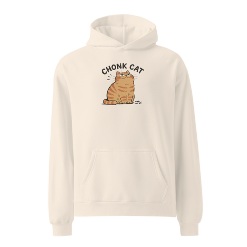 Chonk Cat Relaxed Fit Hoodie