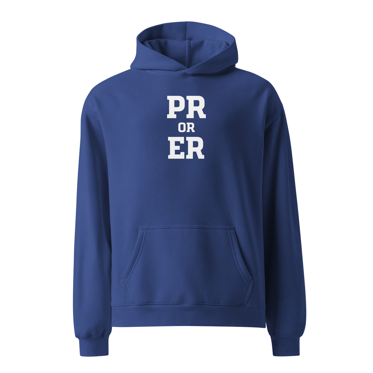 PR or ER Relaxed Fit Hoodie