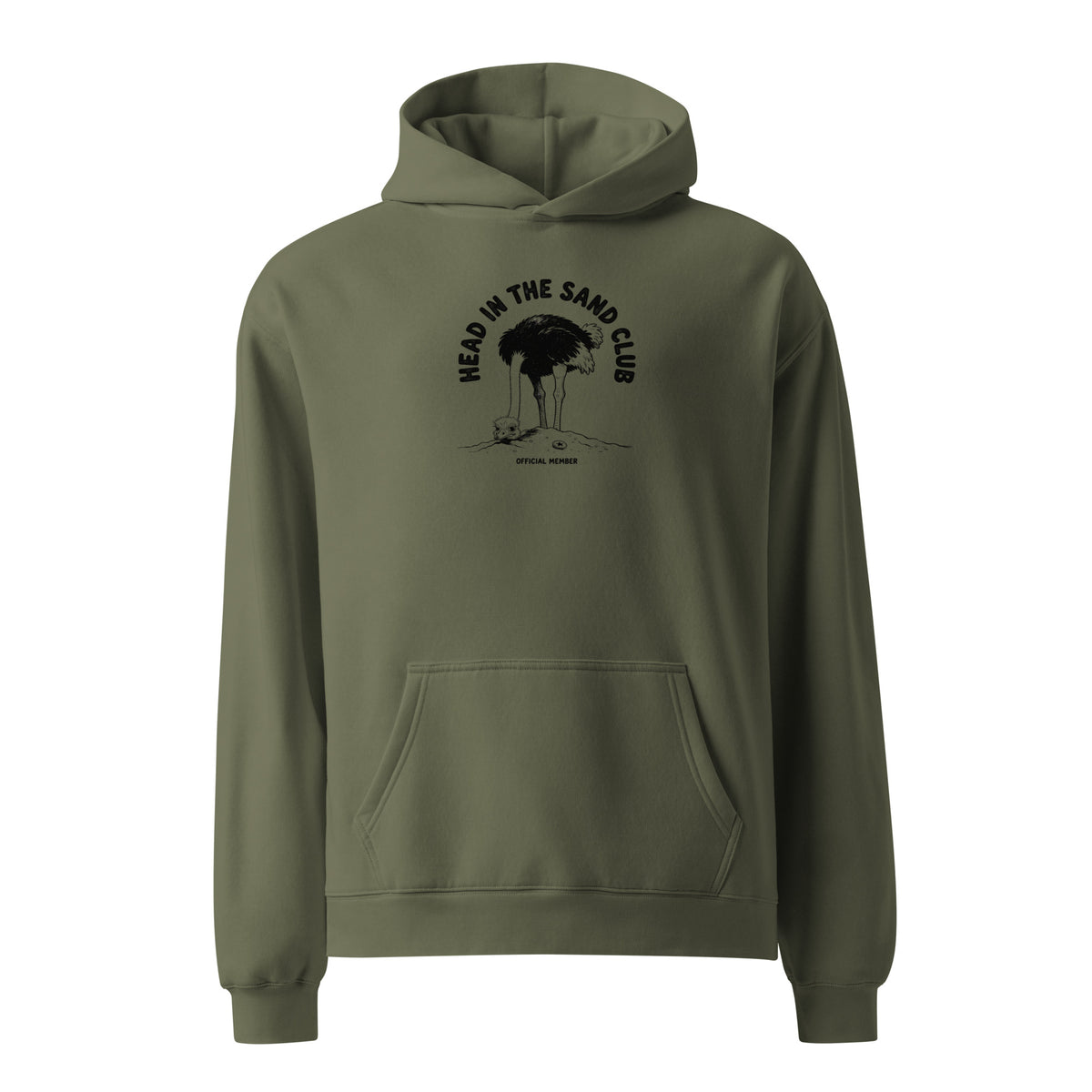 Head in the Sand Club Relaxed Fit Hoodie