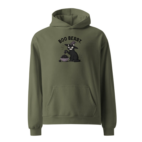 Boo Berry Relaxed Fit Hoodie