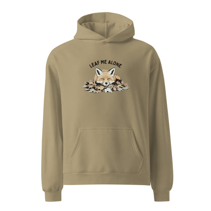 Leaf Me Alone (Fox) Relaxed Fit Hoodie