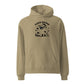 Fleece Navidad Hoodie in Sand, front