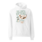 Do Unto Otters Relaxed Fit Hoodie - White
