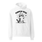 Pumpkin Head Relaxed Fit Hoodie - White