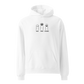 Rock Paper Scissors Relaxed Fit Hoodie - White