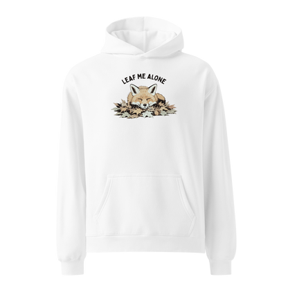 Leaf Me Alone (Fox) Relaxed Fit Hoodie