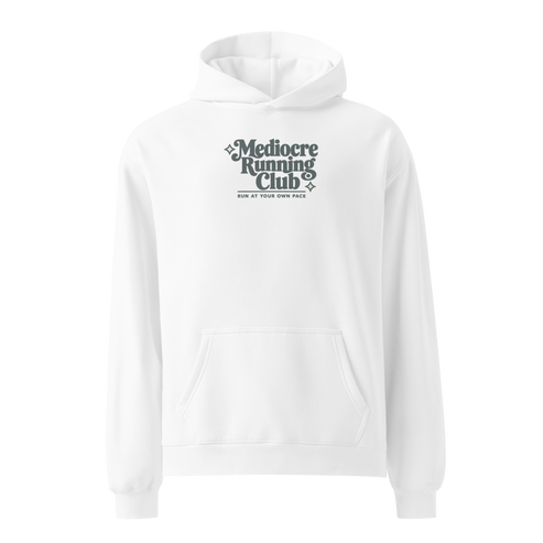 Mediocre Running Club Relaxed Fit Hoodie