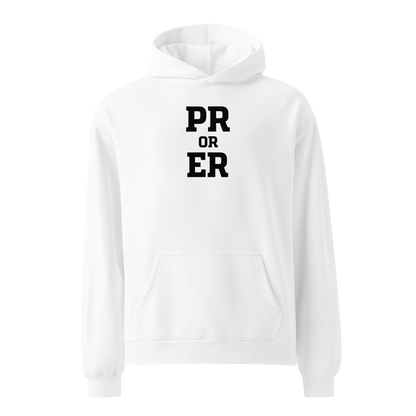 PR or ER Relaxed Fit Hoodie