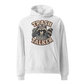 Trash Talker Relaxed Fit Hoodie - White Heather