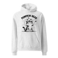 Pumpkin Head Relaxed Fit Hoodie - White Heather