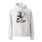 Drive a Stick Witch Relaxed Fit Hoodie - White Heather