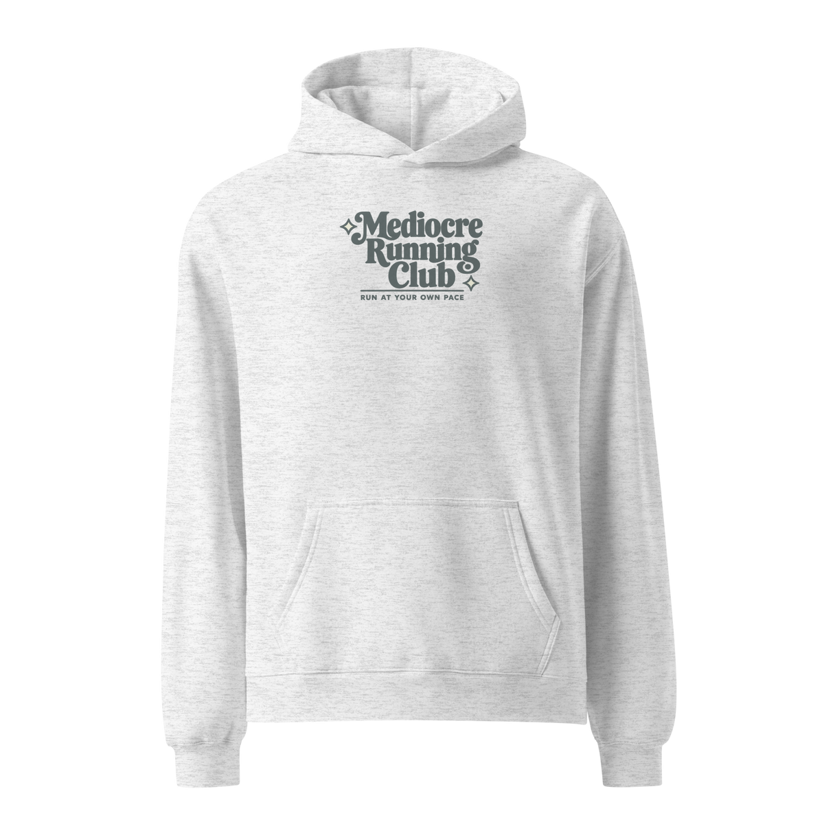 Mediocre Running Club Relaxed Fit Hoodie