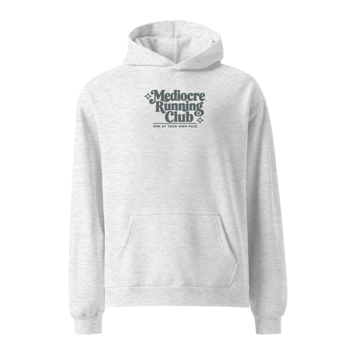 Mediocre Running Club Relaxed Fit Hoodie