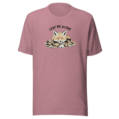 Leaf Me Alone (Fox) Everyday T-Shirt