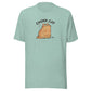 Chonk Cat T-Shirt in Heather Prism Dusty Blue, front