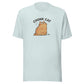 Chonk Cat T-Shirt in Heather Prism Ice Blue, front
