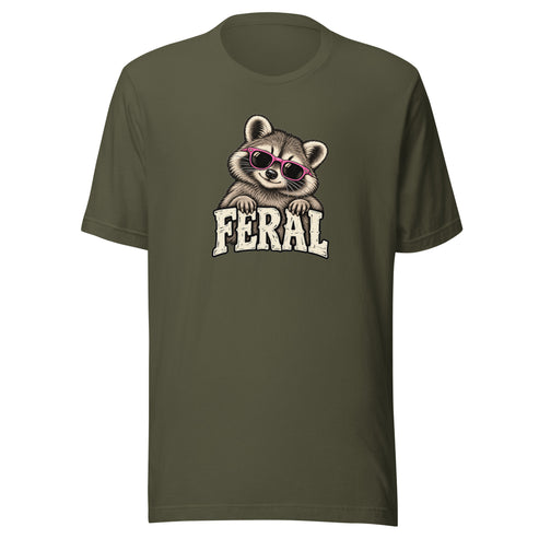 Feral Raccoon Everyday T-Shirt