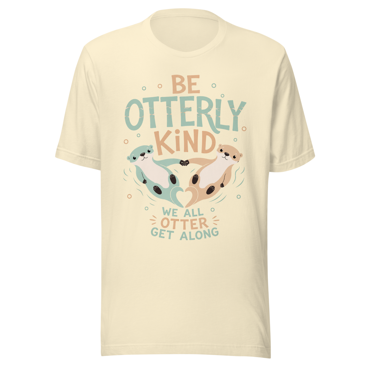 Be Otterly Kind Everyday T-Shirt - Natural