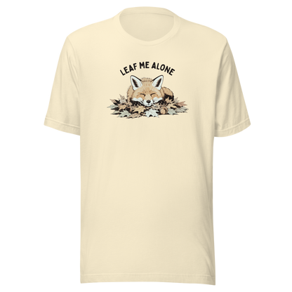 Leaf Me Alone (Fox) Everyday T-Shirt