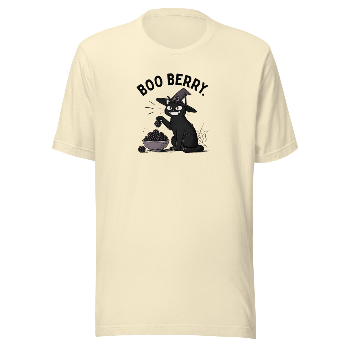 Boo Berry T-Shirt in Natural, front