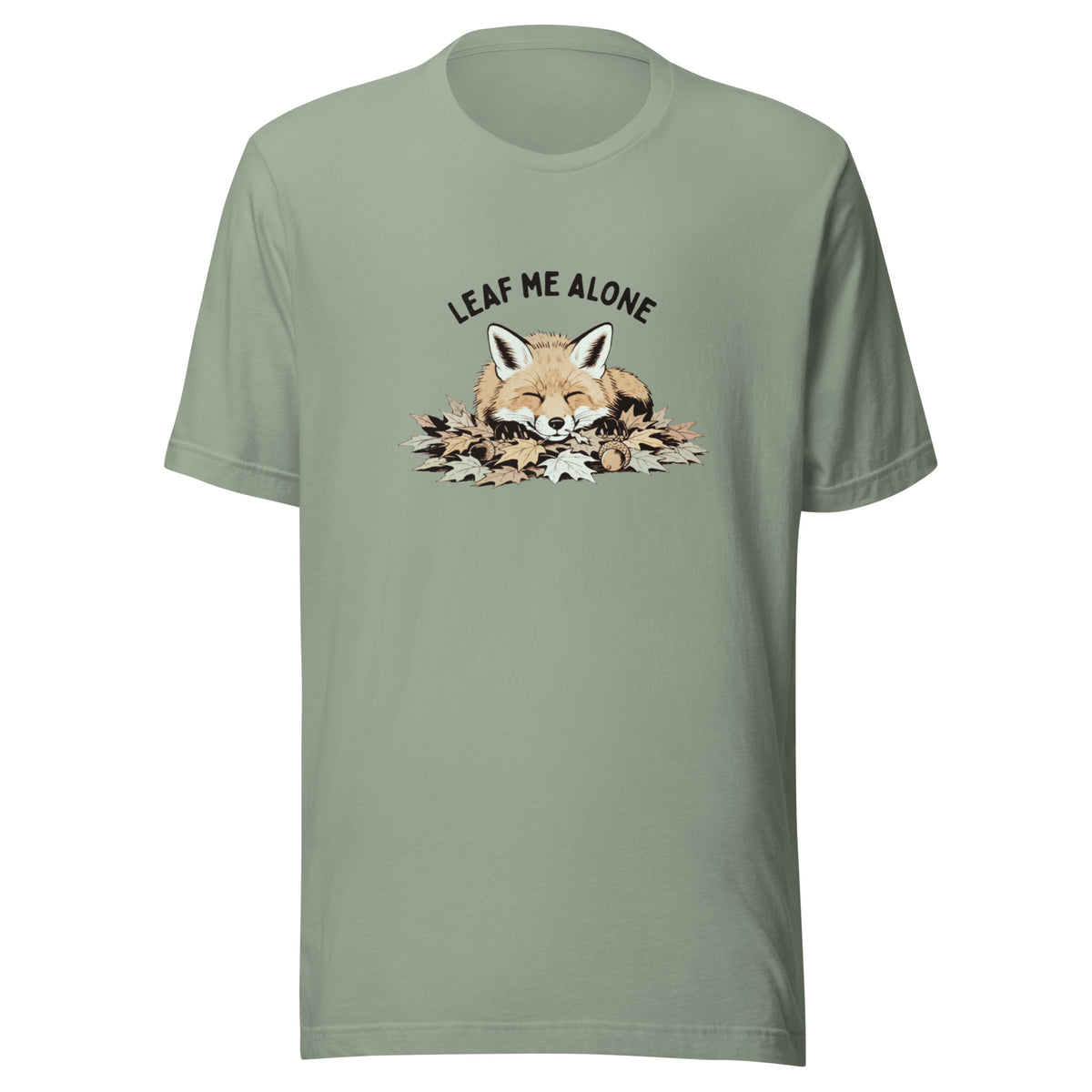 Leaf Me Alone (Fox) Everyday T-Shirt