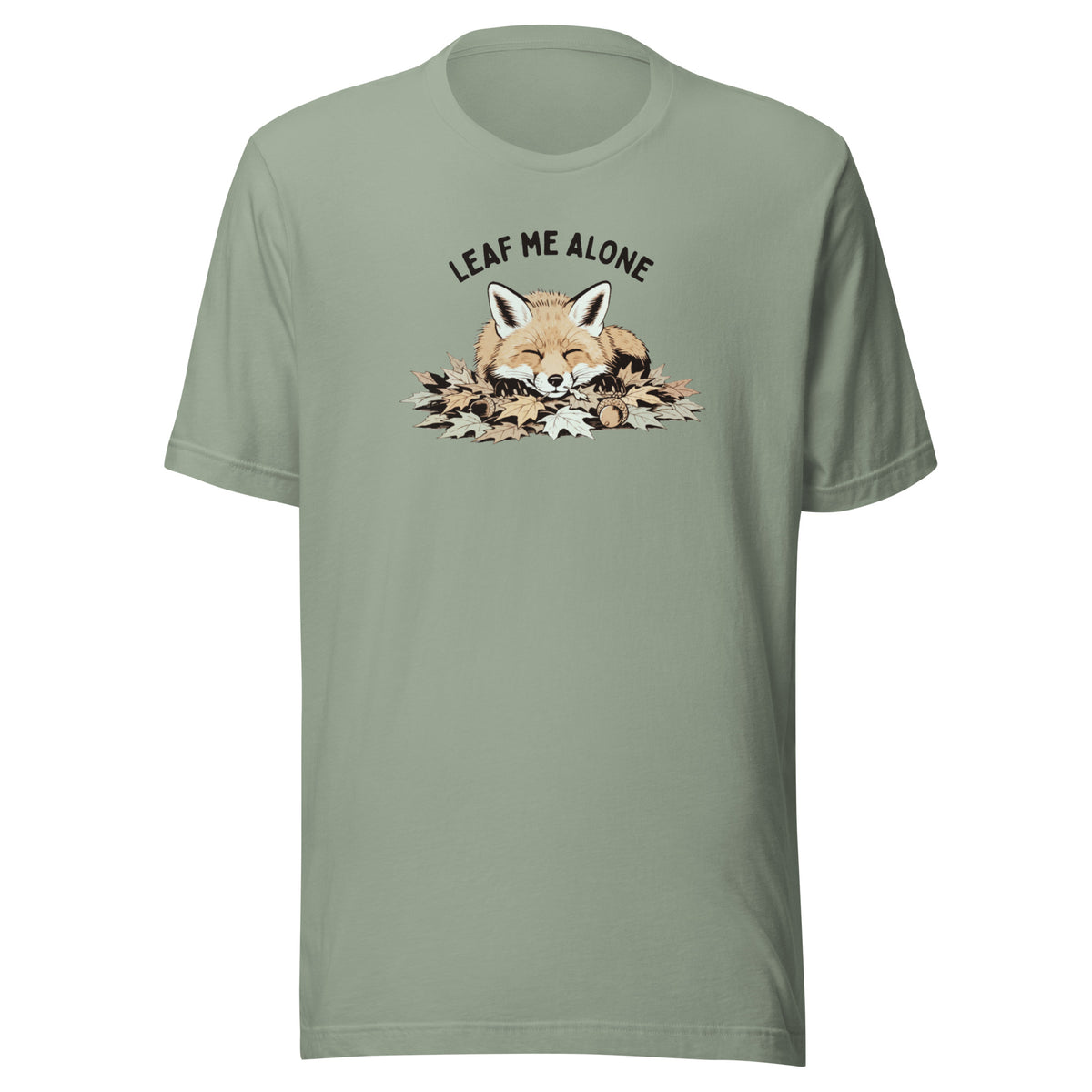 Leaf Me Alone (Fox) Everyday T-Shirt