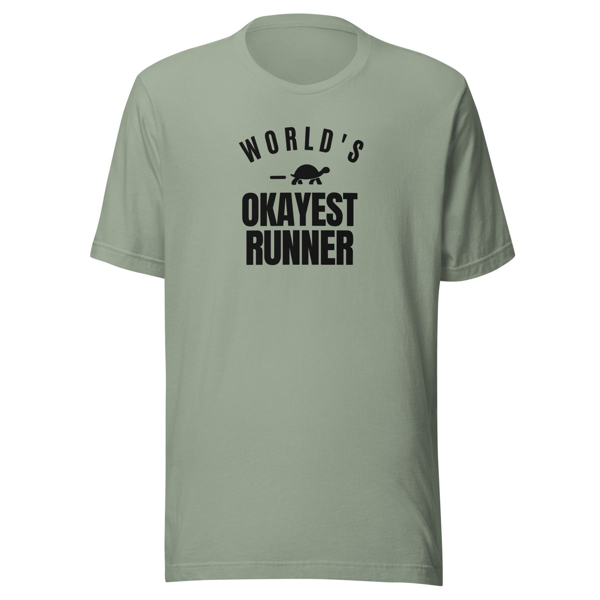 World's Okayest Runner Everyday T-Shirt